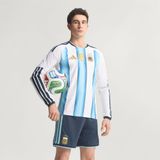  Áo Adidas Argentina 26 Home Authentic Long Sleeve Jersey 