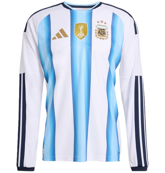  Áo Adidas Argentina 26 Home Authentic Long Sleeve Jersey 