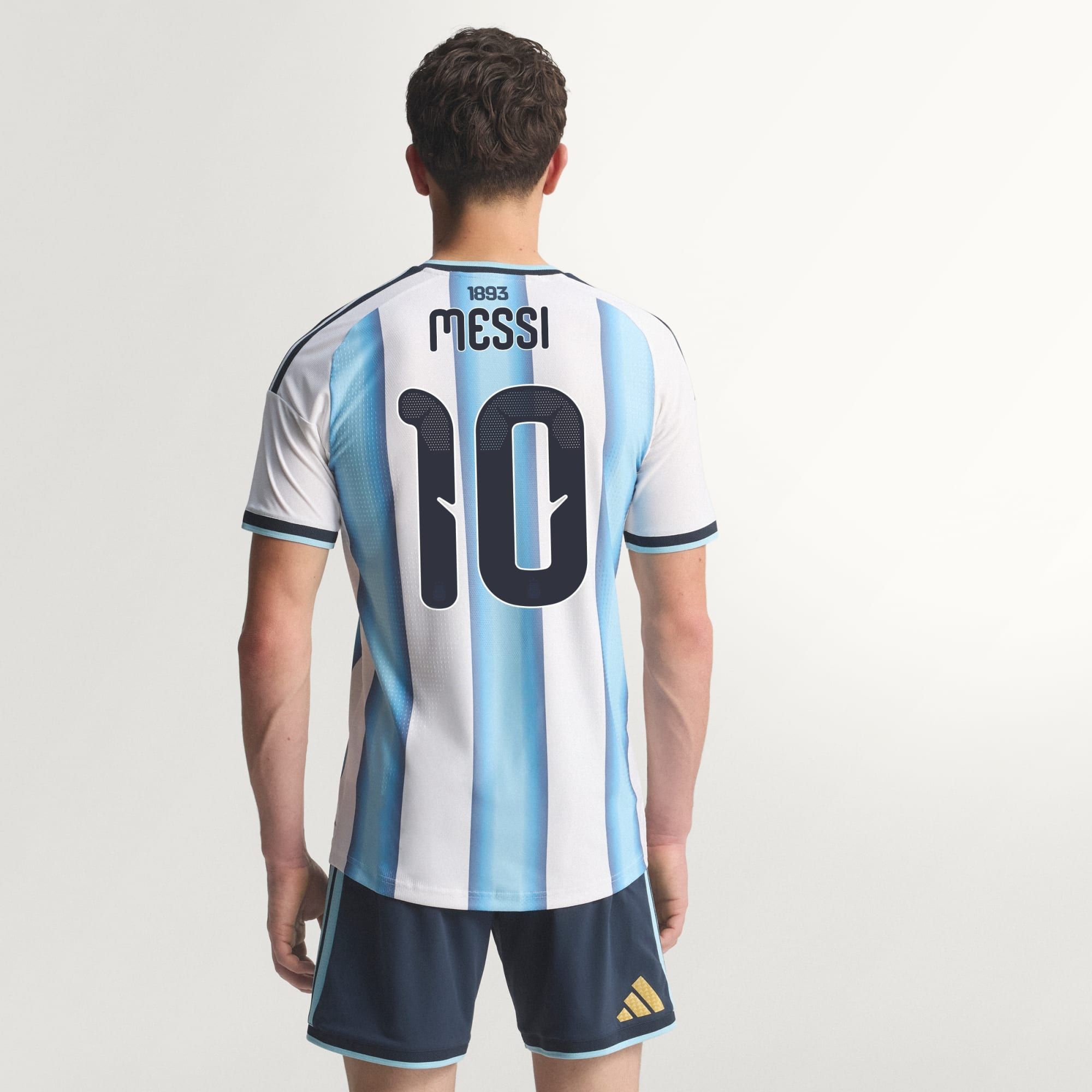  Áo Adidas Argentina 26 Home Messi Authentic Jersey 