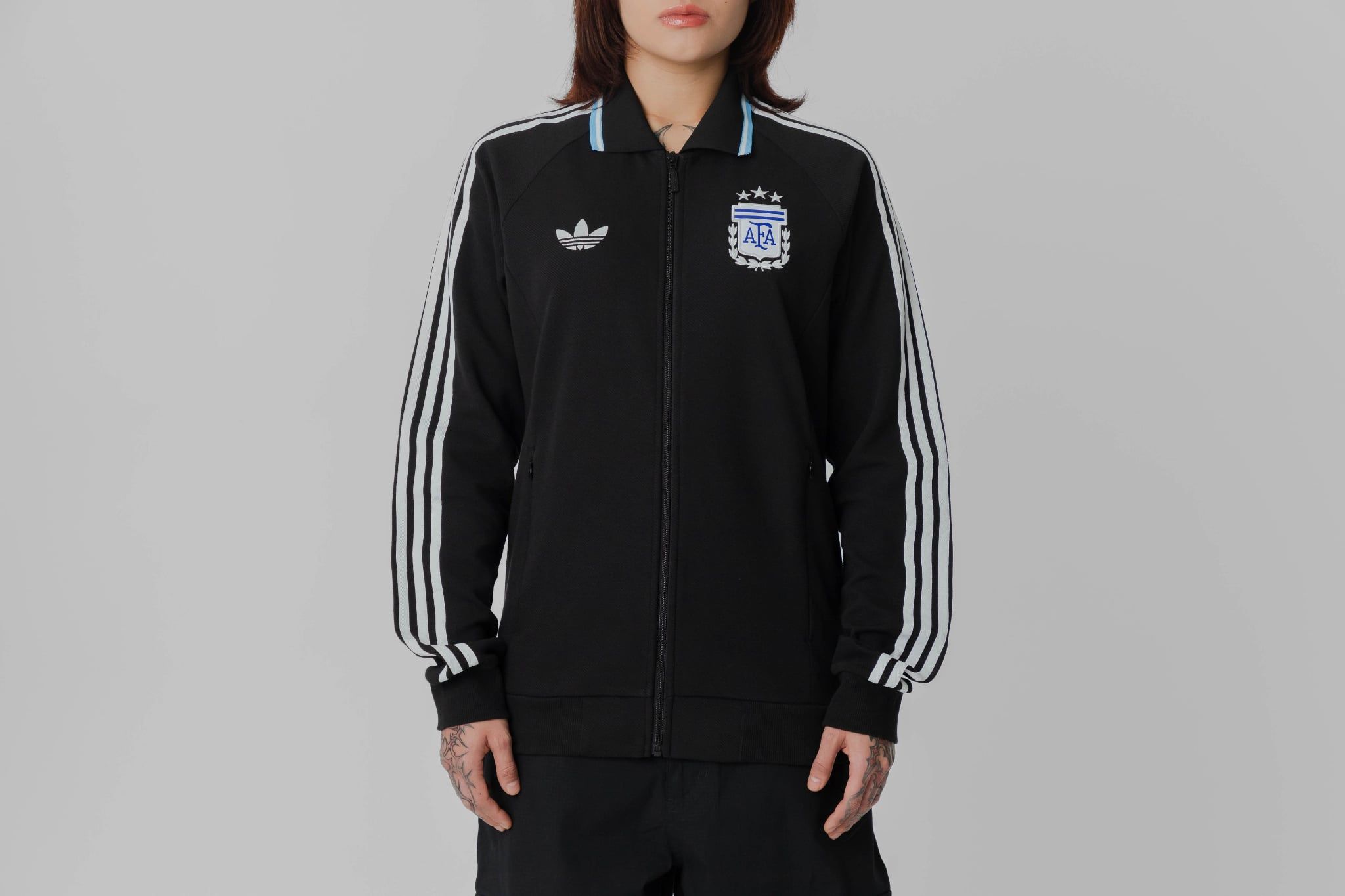  Áo Adidas Argentina National Team 26 Anthem Jacket 'Black' 