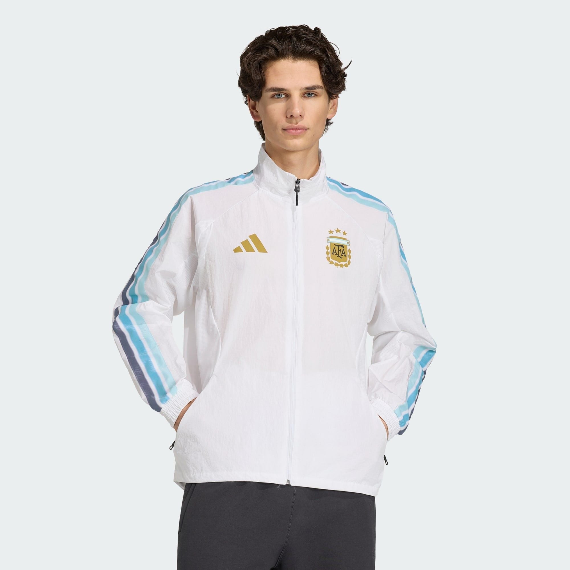  Áo Adidas Argentina National Team Anthem Home Jacket 