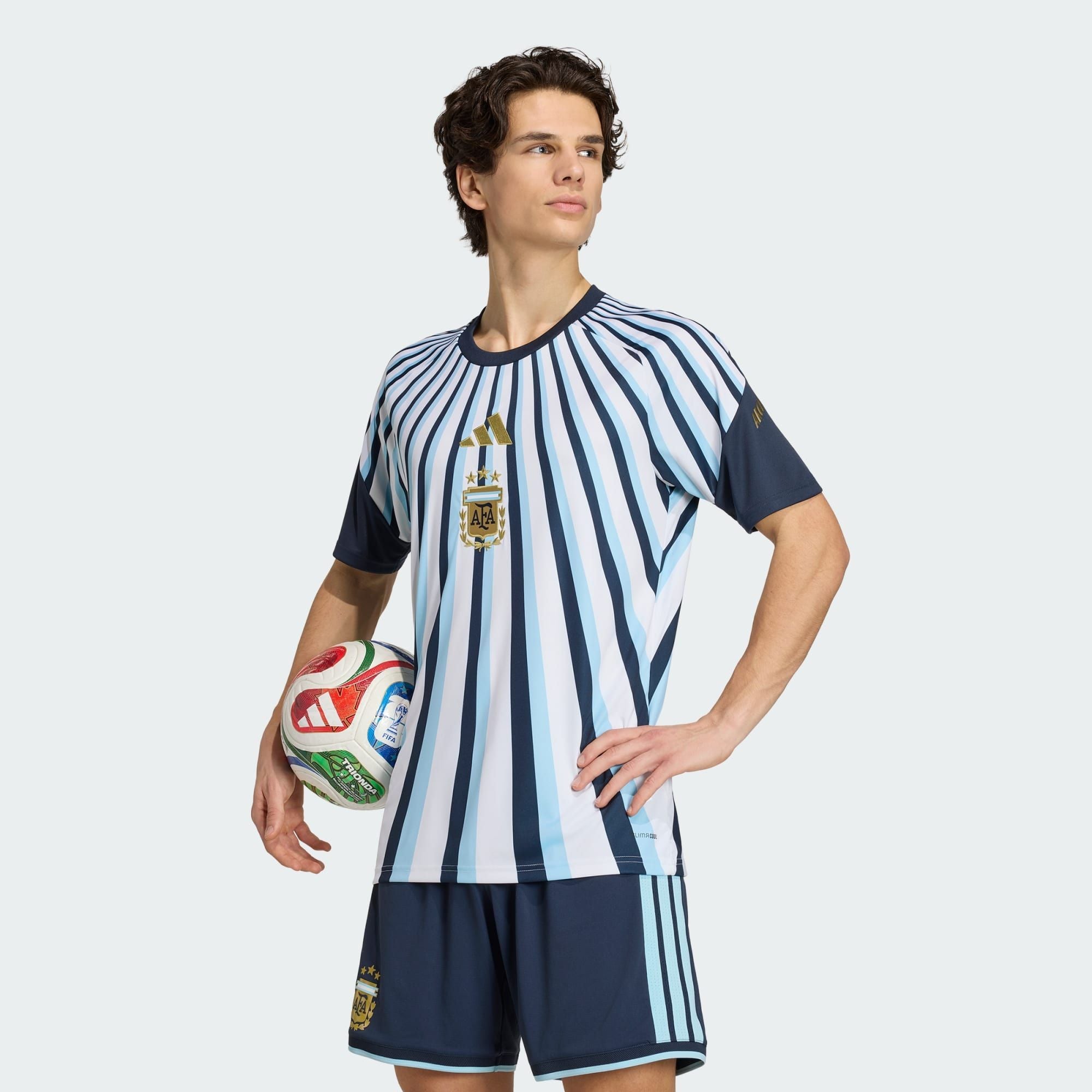 Áo Adidas Argentina National Team Home Pre-Match Jersey 26 