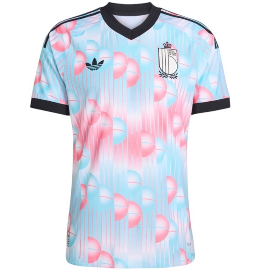  Áo Adidas Belgium 26 Away Authentic Jersey 