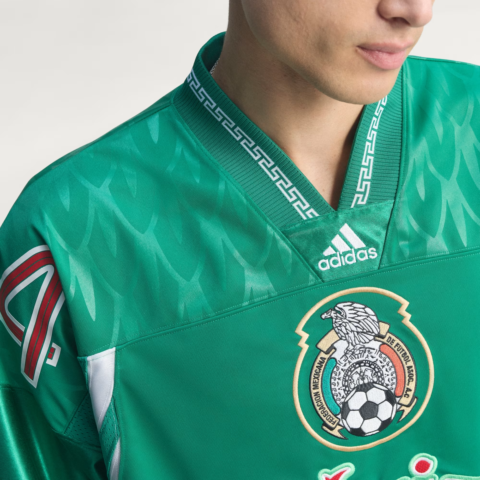  Áo Adidas Bringback Remixed Mexico 'Bold Green' 
