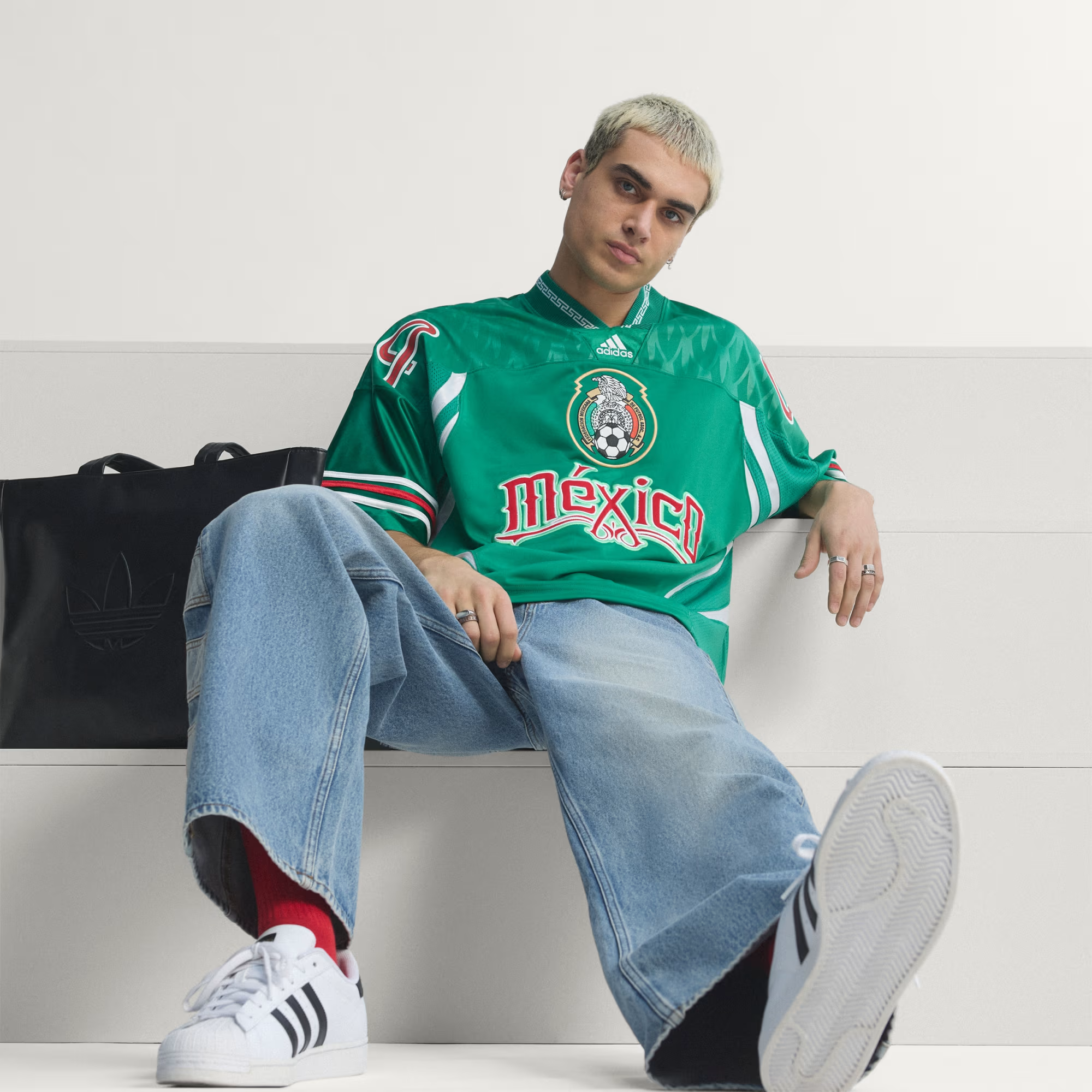  Áo Adidas Bringback Remixed Mexico 'Bold Green' 