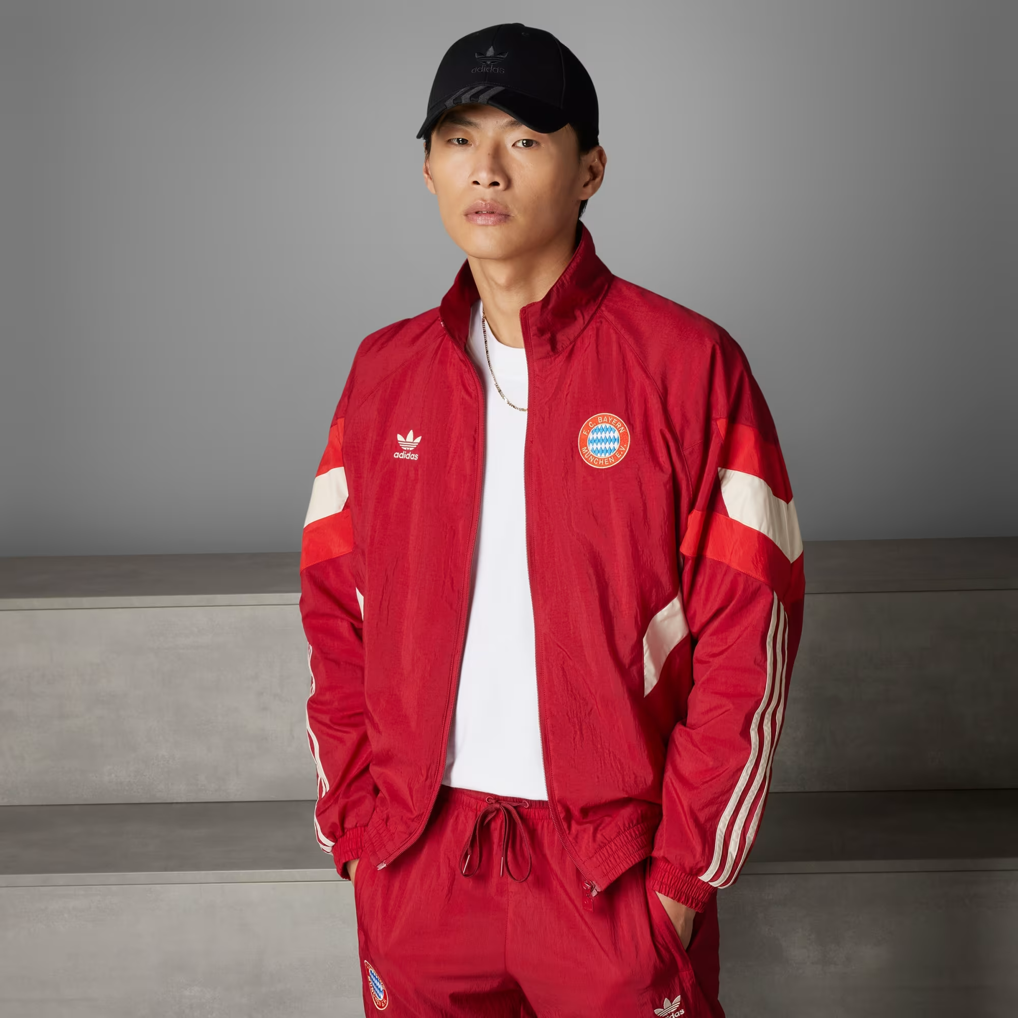  Áo Adidas FC Bayern Originals Track Top 