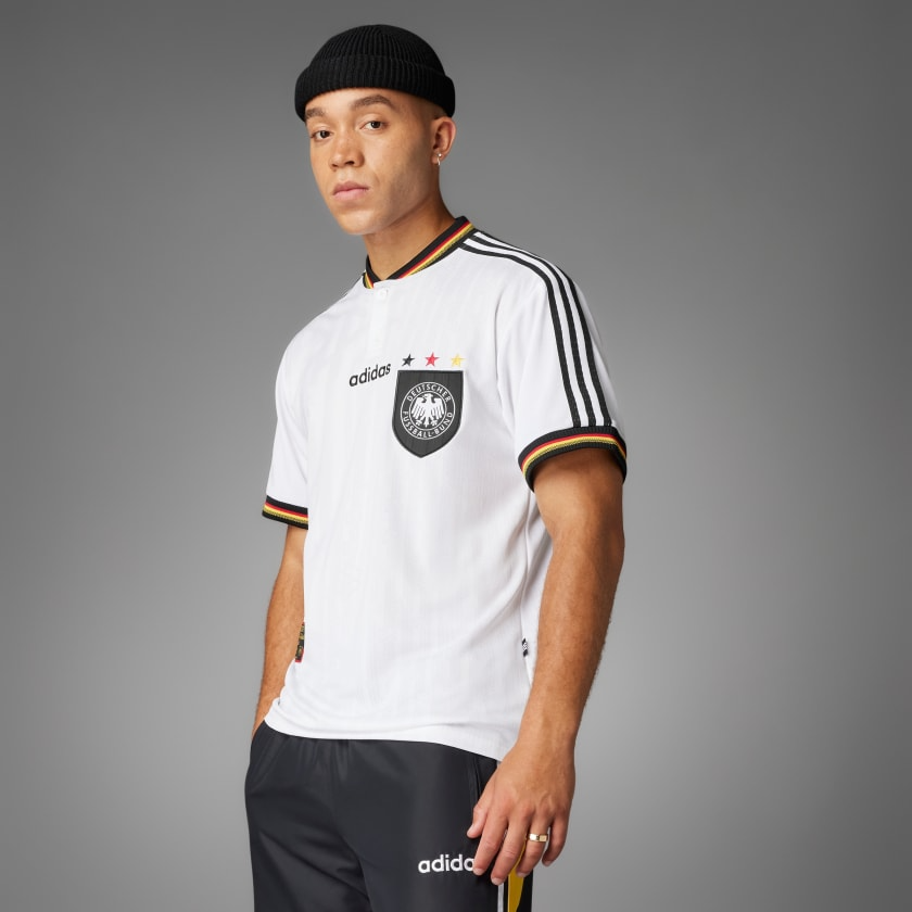  Áo Adidas Germany 1996 Home Jersey 'White' 