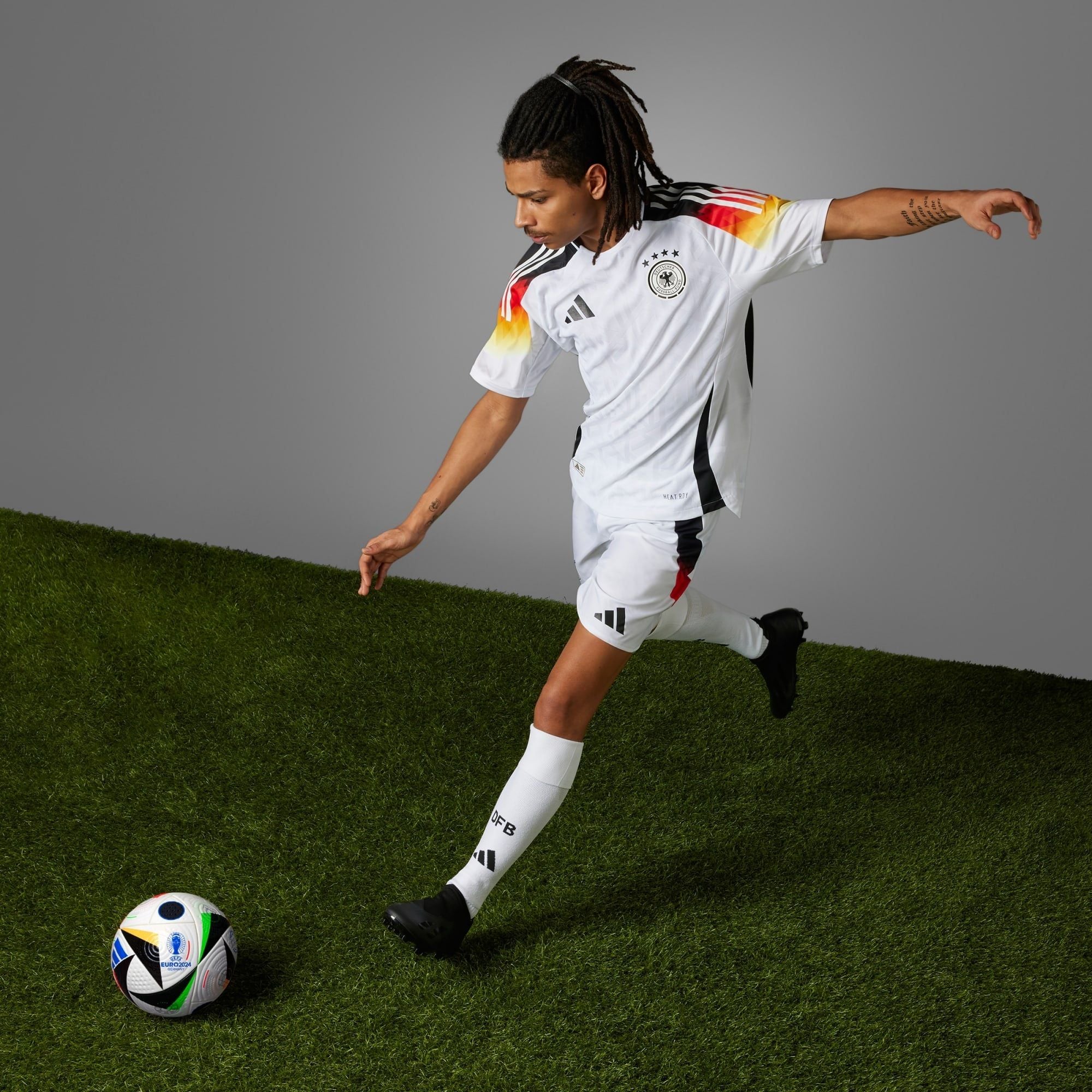  Áo Adidas Germany 2024 Home Authentic Jersey 