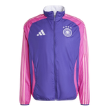  Áo Adidas Germany Anthem Jacket 'White Purple' 