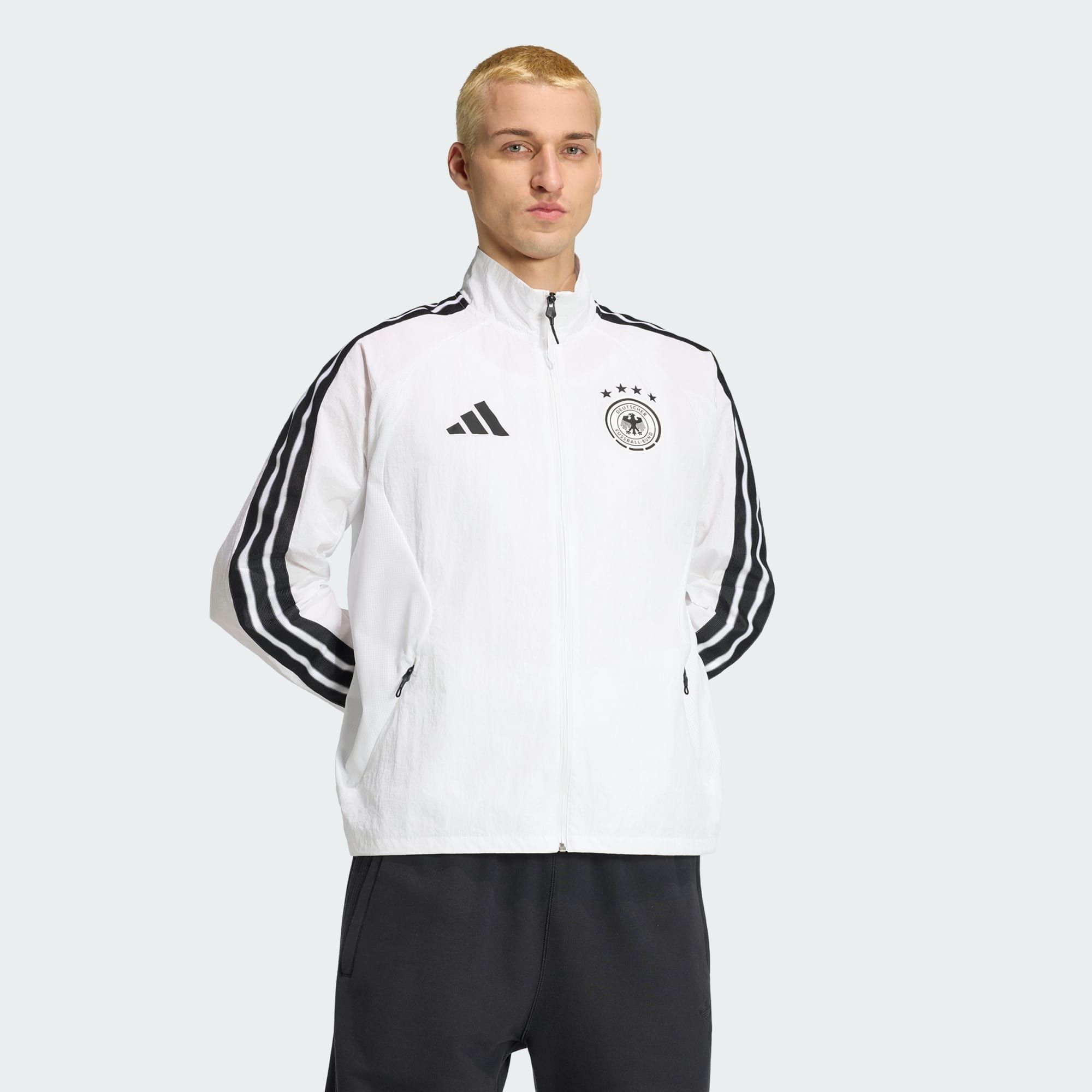  Áo Adidas Germany National Team Home Flag Ceremony Jacket 