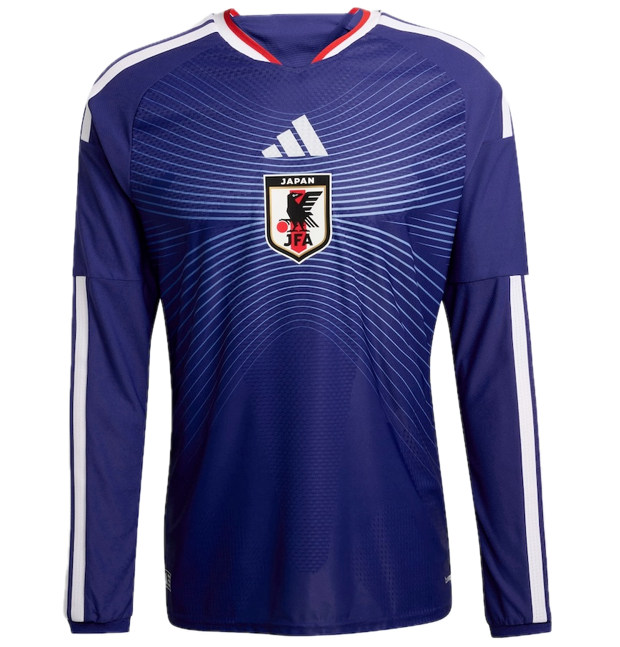  Áo Adidas Japan 26 Home Authentic Jersey Long Sleeve 