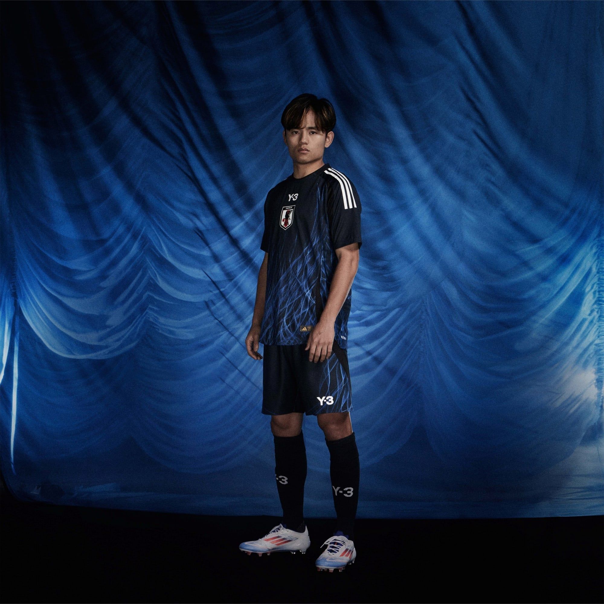  Áo Adidas Japan x Y-3 24 Home Authentic Jersey 