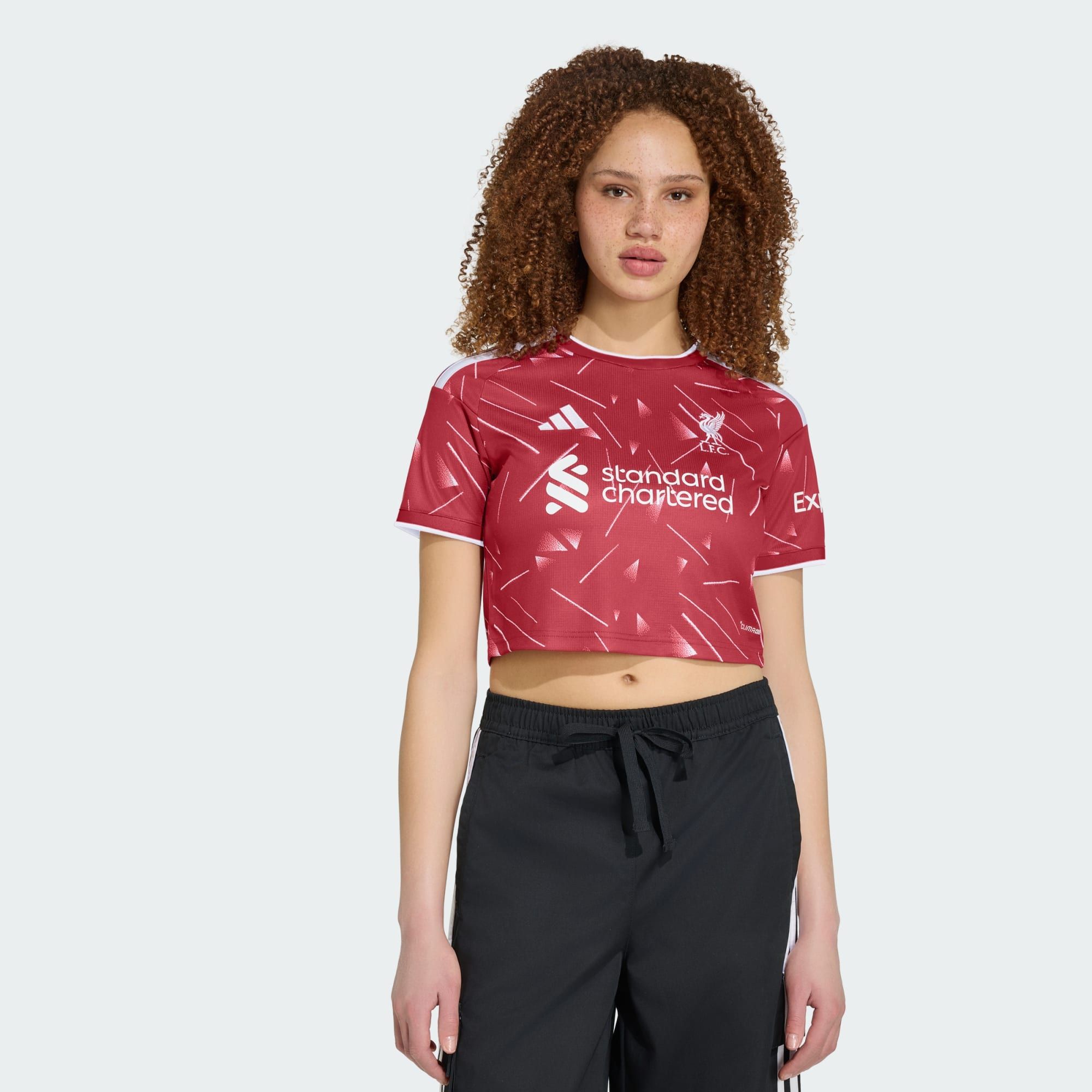  Áo Adidas Liverpool FC Home Crop Top Jersey 