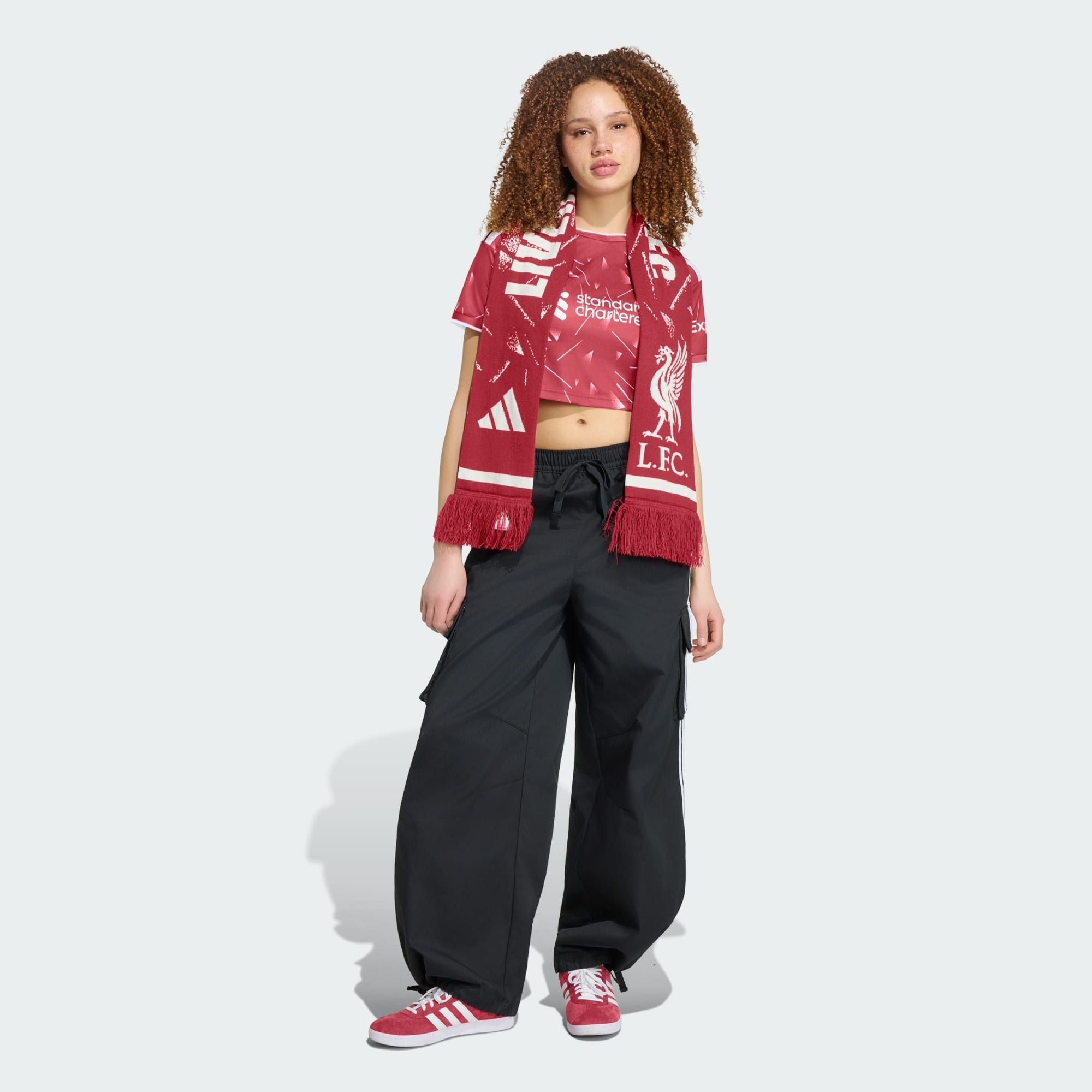  Áo Adidas Liverpool FC Home Crop Top Jersey 