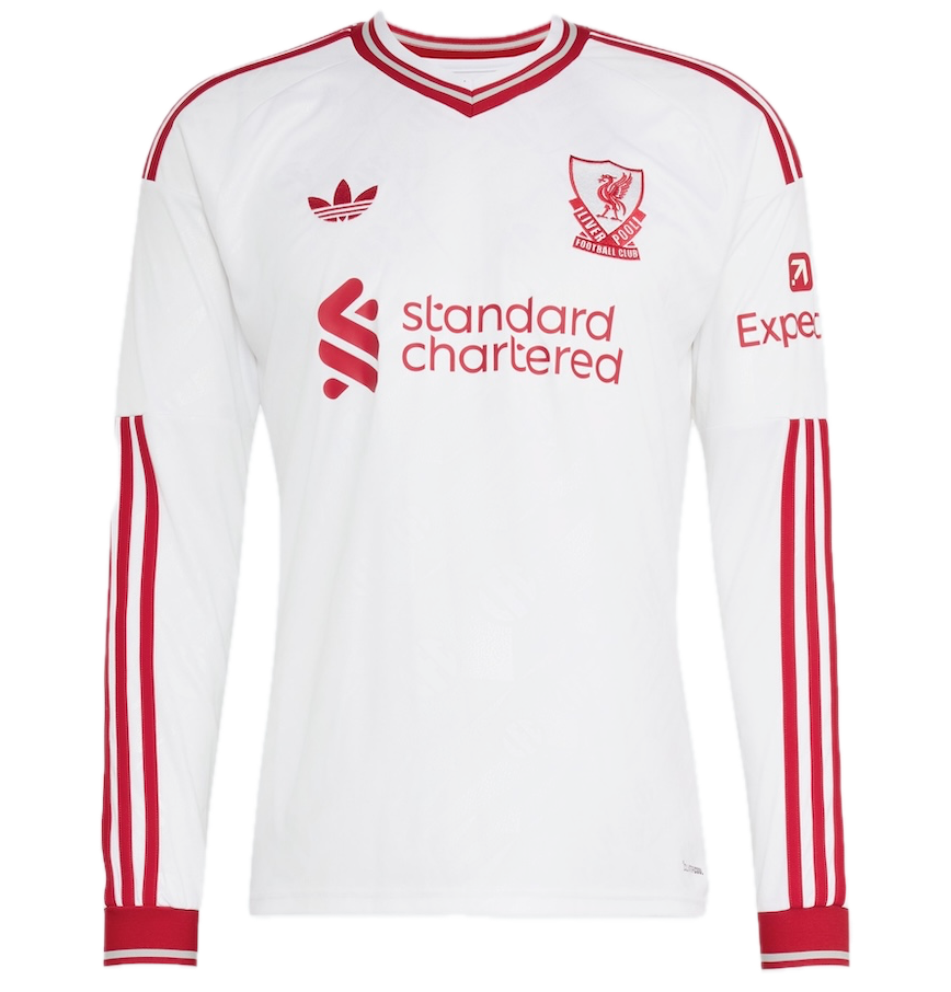 Áo Adidas Liverpool FC Long-Sleeve Away Shirt 26/27 