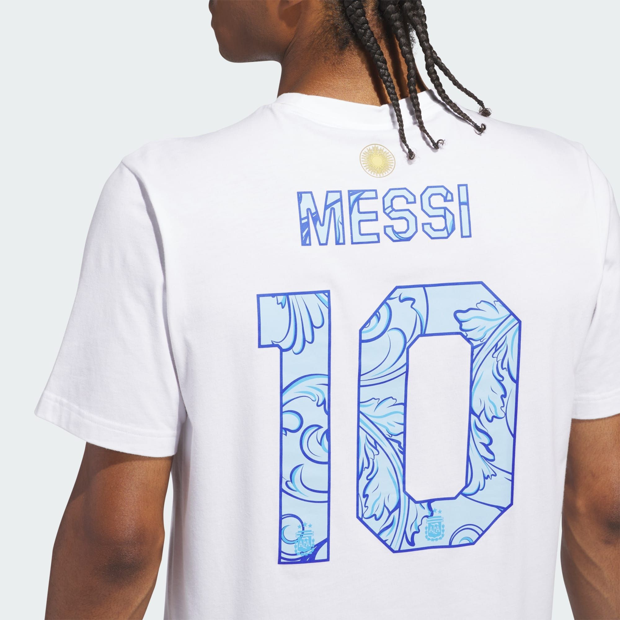  Áo Adidas M Messi N&N Away Graphic Tee 