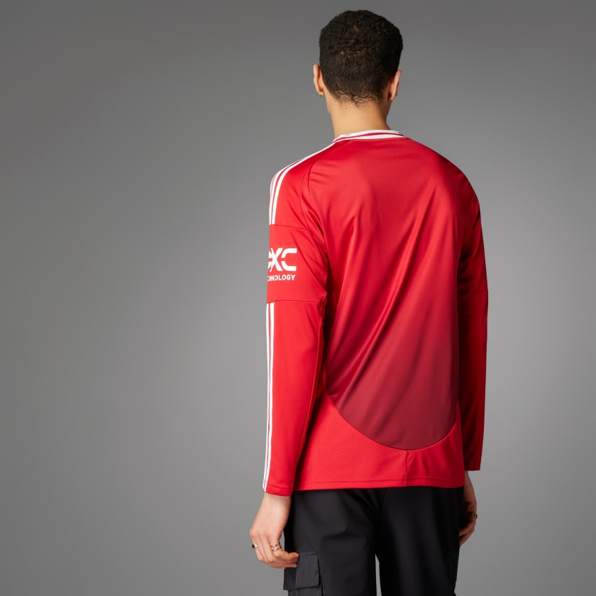  Áo Adidas Manchester United 24/25 Long Sleeve Home Jersey 'Red' 