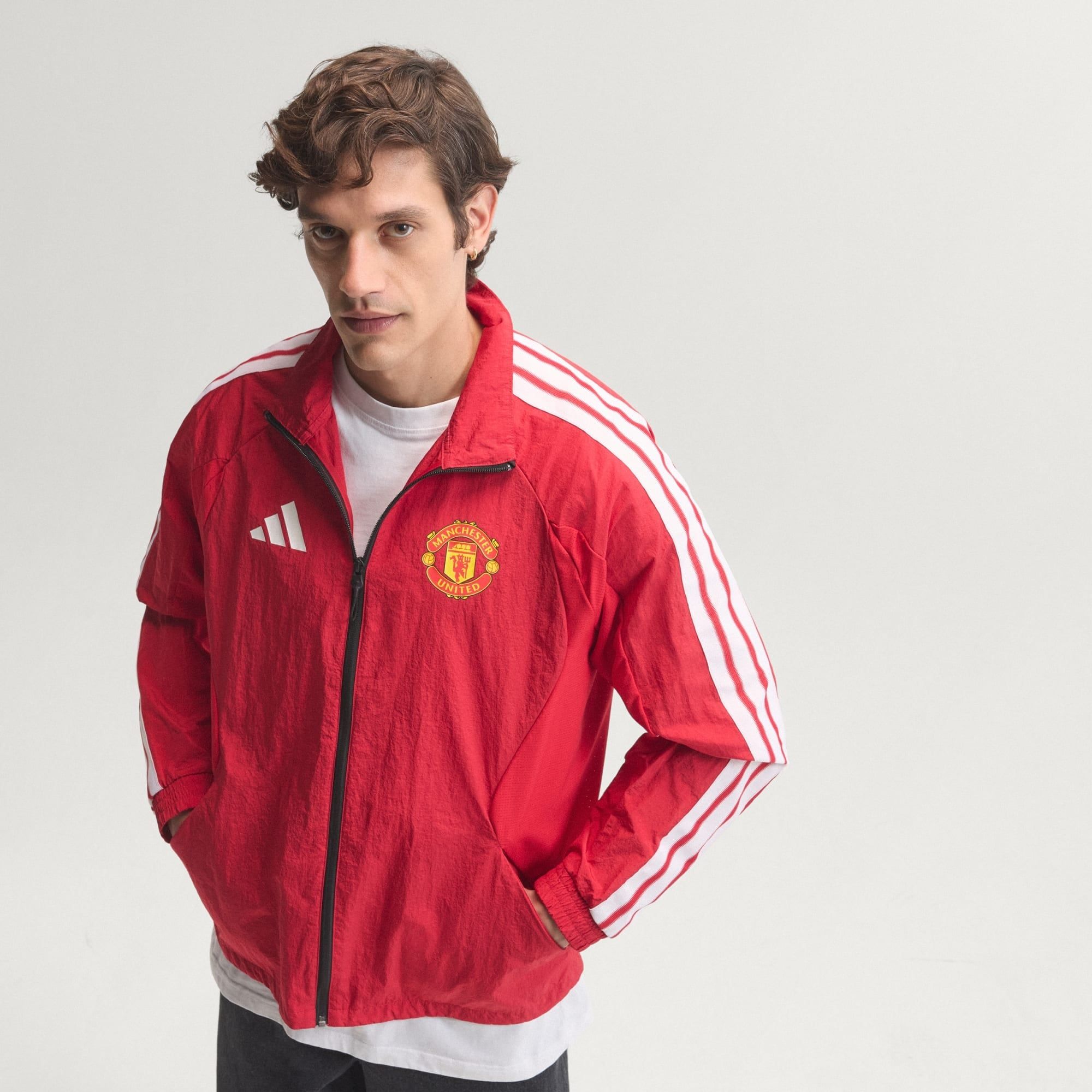  Áo Adidas Manchester United Home Anthem Jacket 