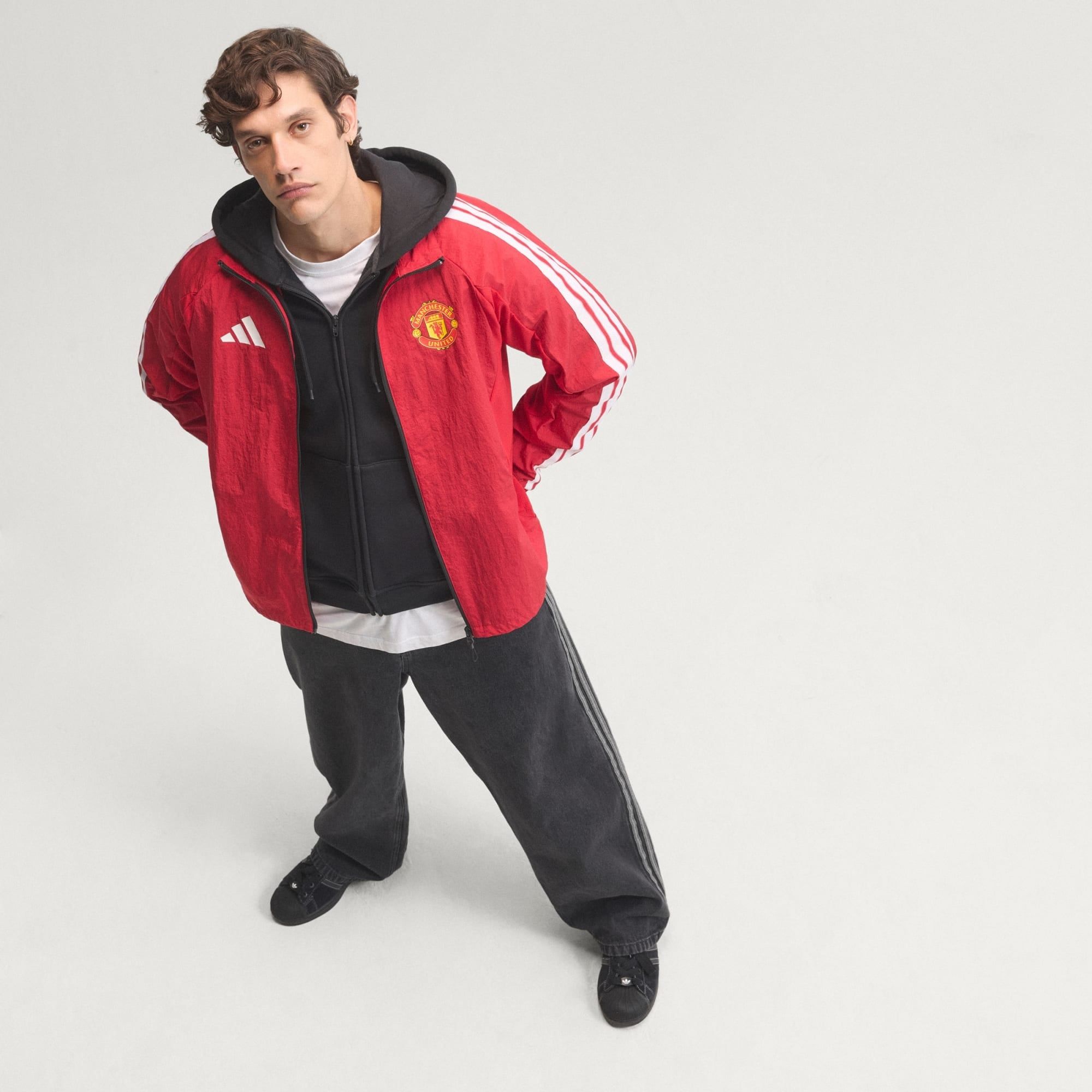  Áo Adidas Manchester United Home Anthem Jacket 