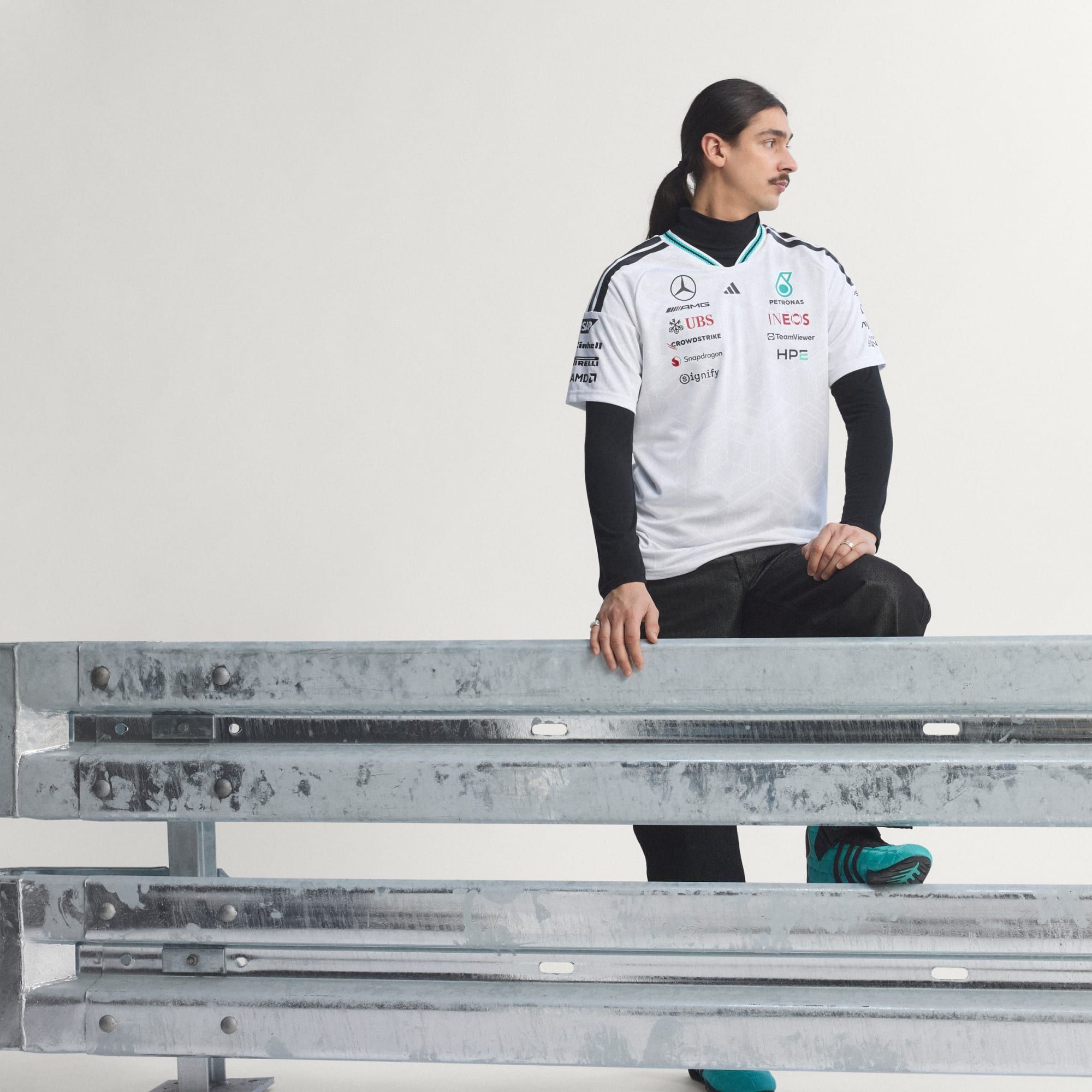 Áo Adidas Mercedes AMG Petronas Authentic Formula 1 'White' 