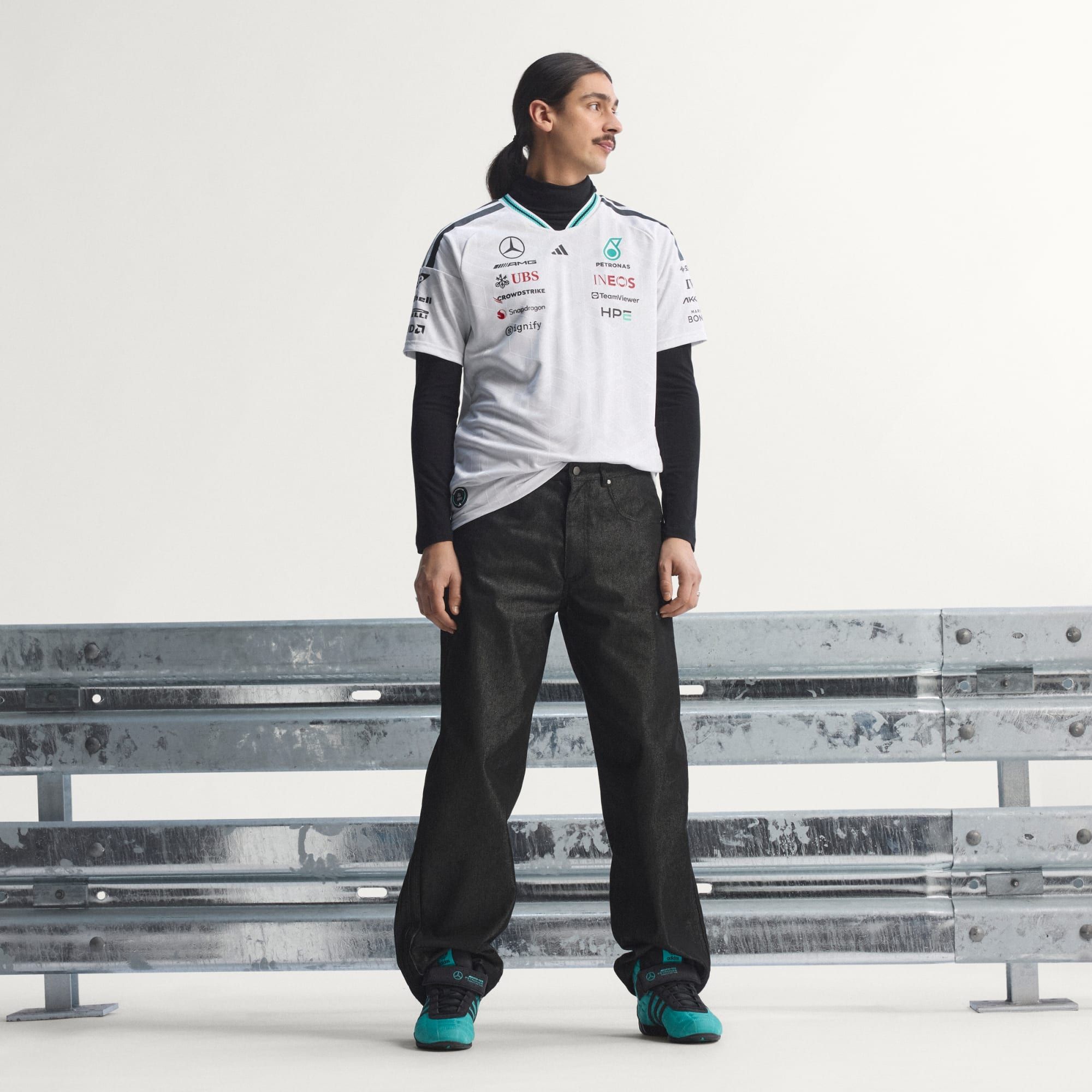  Áo Adidas Mercedes AMG Petronas Authentic Formula 1 'White' 