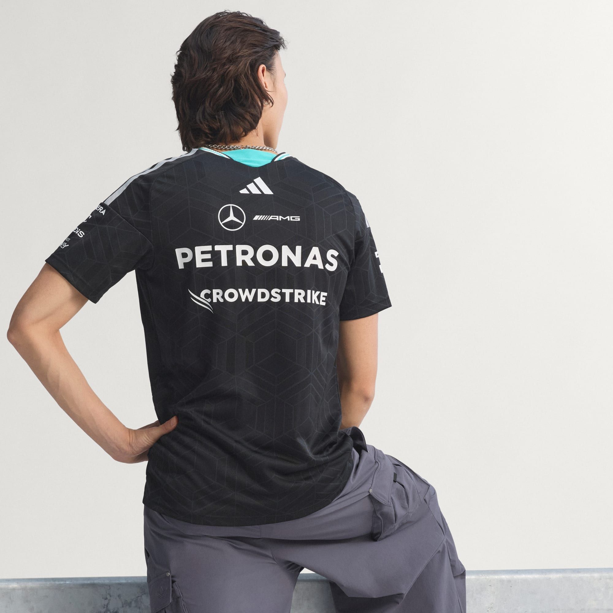  Áo Adidas Mercedes AMG Petronas Formula 1 Authentic 'Black' 