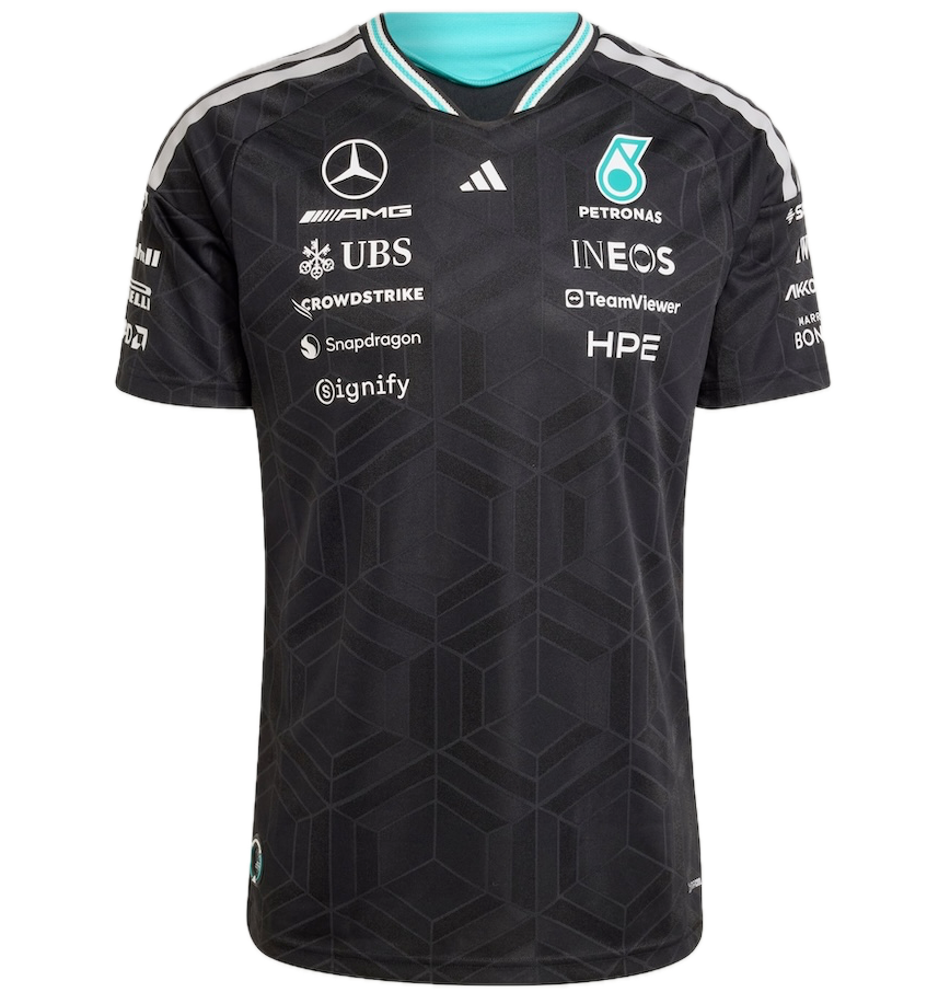  Áo Adidas Mercedes AMG Petronas Formula 1 Authentic 'Black' 