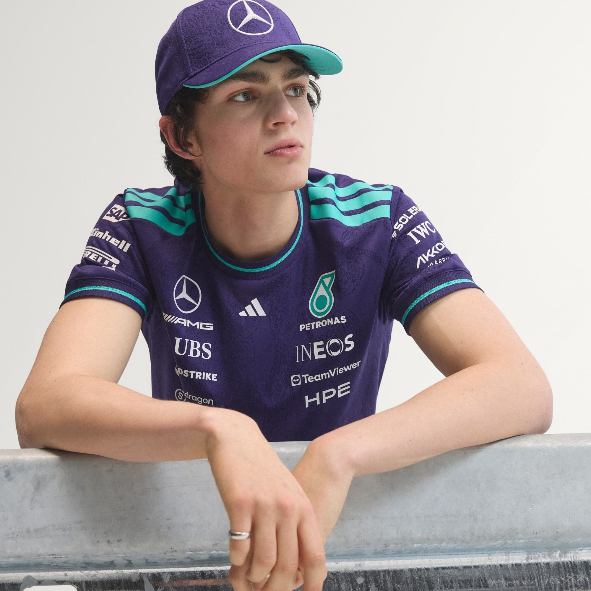 Áo Adidas Mercedes Amg Petronas Formula 1 'Purple' 