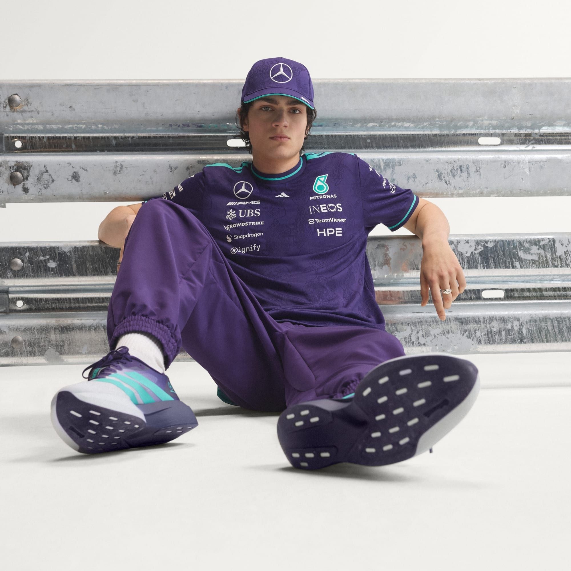  Áo Adidas Mercedes Amg Petronas Formula 1 'Purple' 