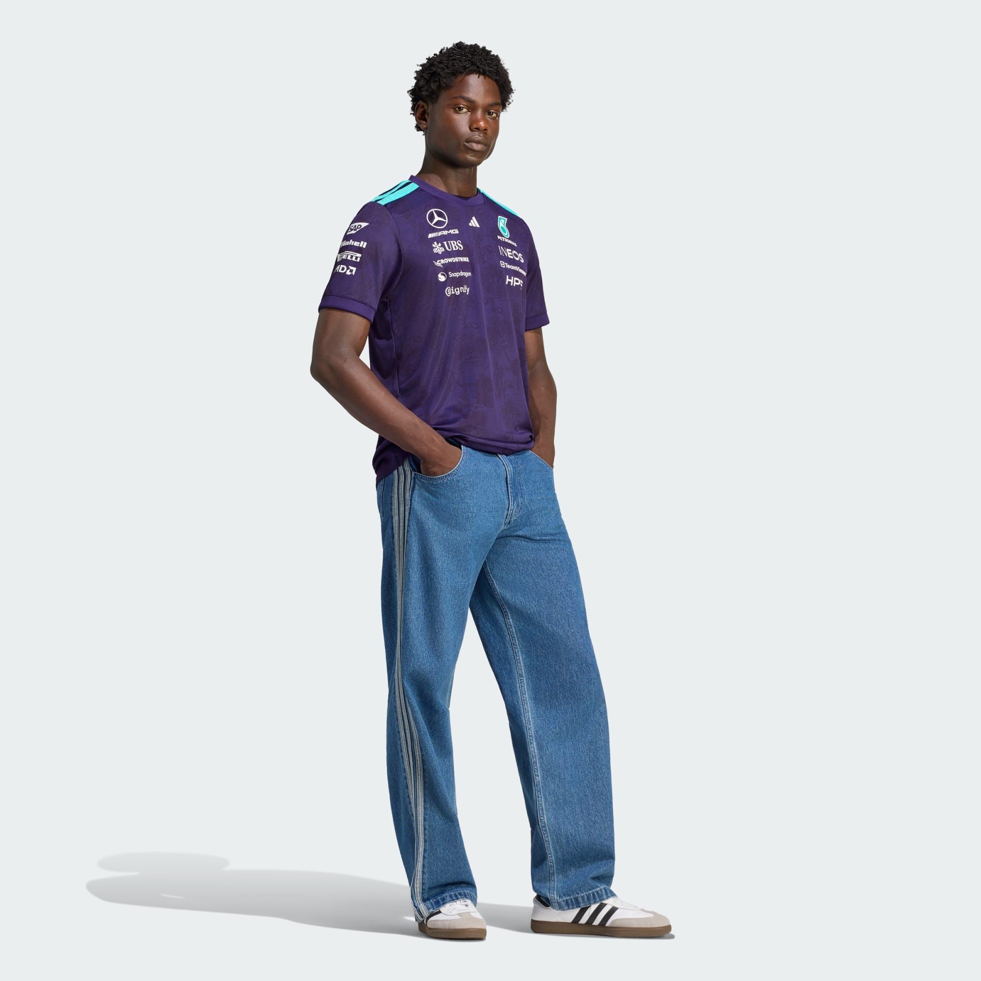  Áo Adidas Mercedes Amg Petronas Formula 1 'Purple' 