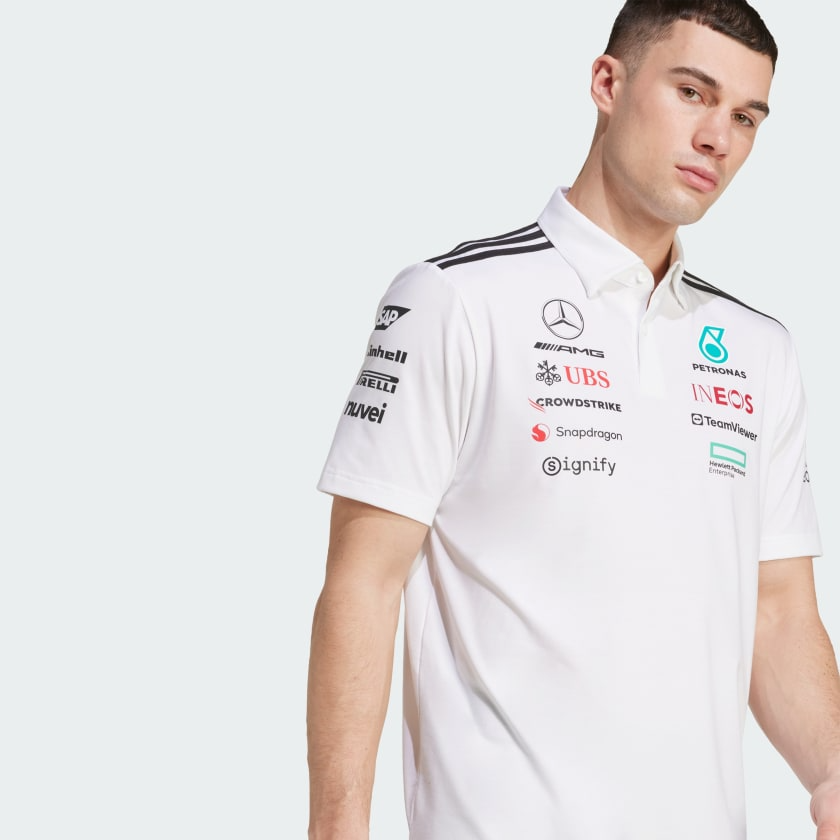  Áo Adidas Mercedes AMG Petronas Formula One Team 'White' 