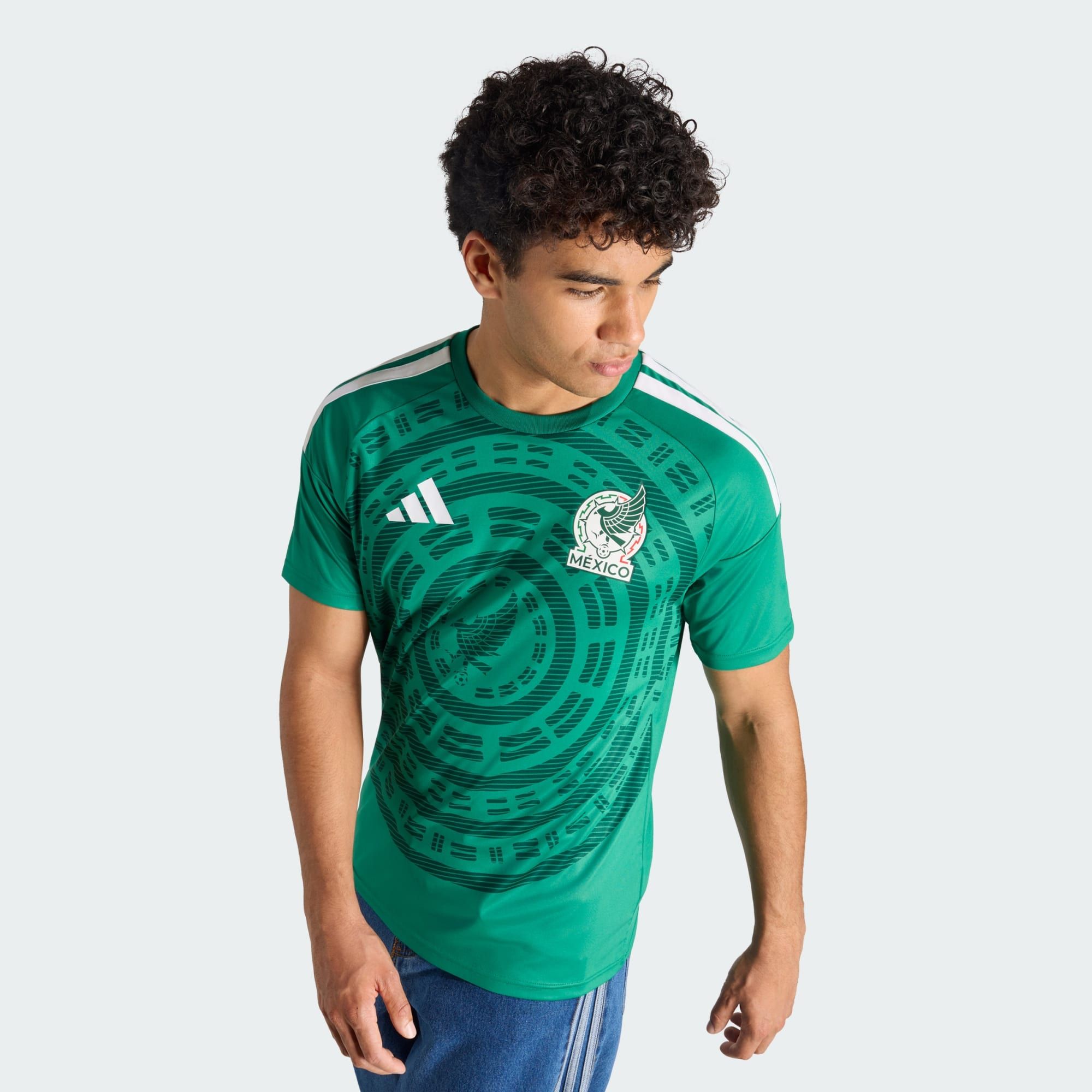  Áo Adidas Mexico 26 Home Fan Jersey 