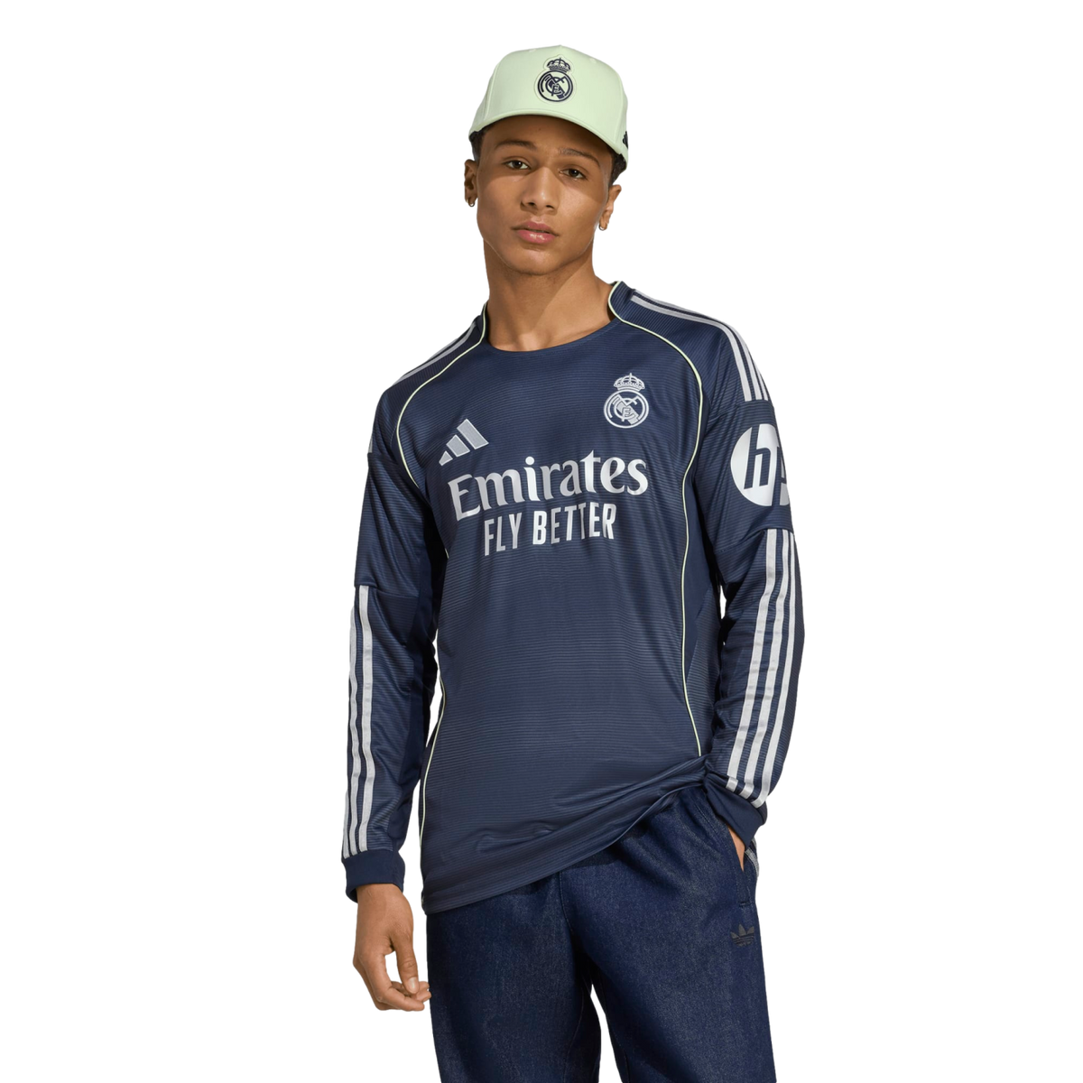  Áo Adidas Real Madrid 25/26 Long Sleeve Away Jersey 