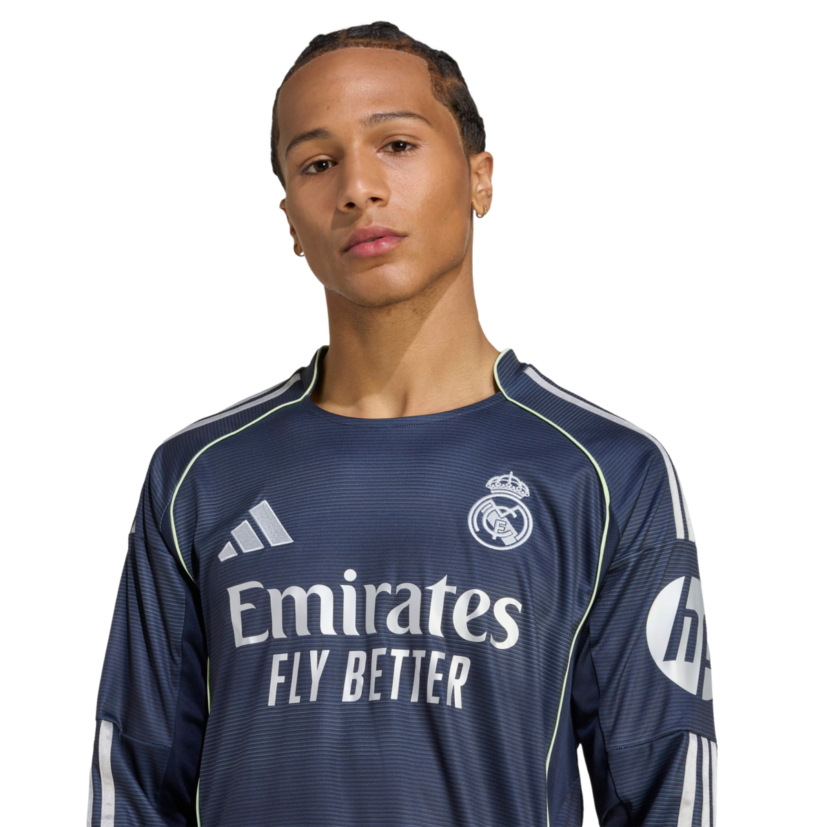  Áo Adidas Real Madrid 25/26 Long Sleeve Away Jersey 