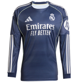 Áo Adidas Real Madrid 25/26 Long Sleeve Away Jersey 