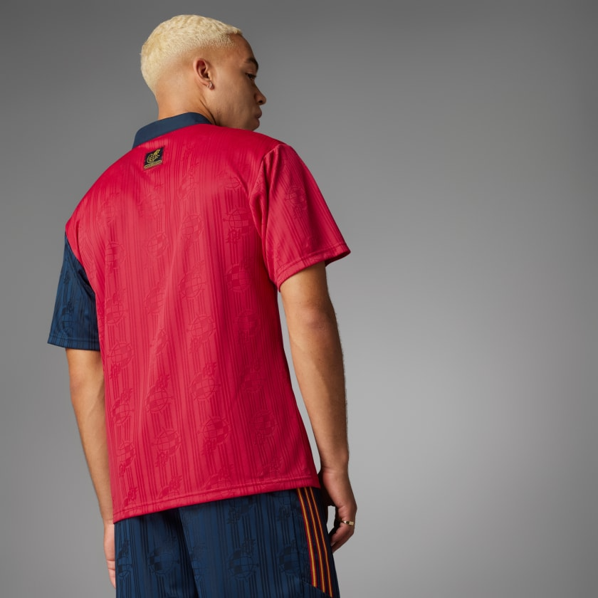  Áo Adidas Spain 1996 Home Jersey 
