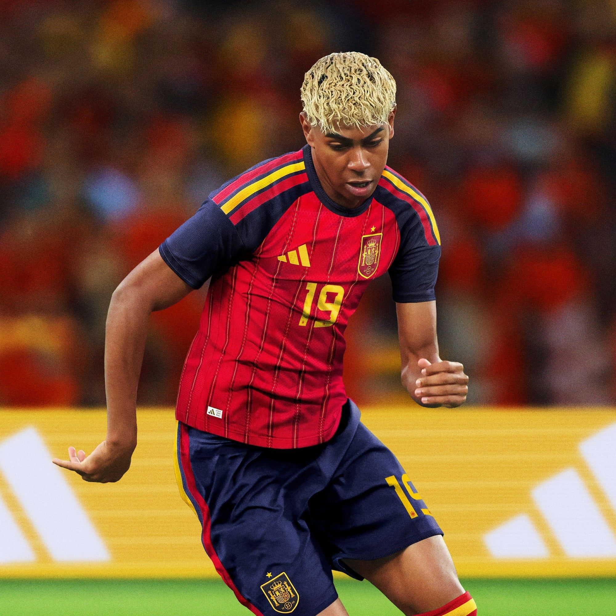  Áo Adidas Spain 26 Authentic Home Jersey 