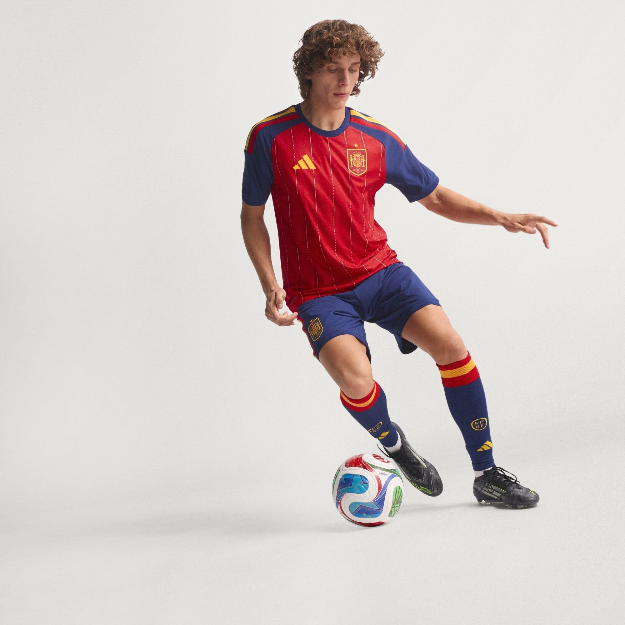  Áo Adidas Spain 26 Authentic Home Jersey 