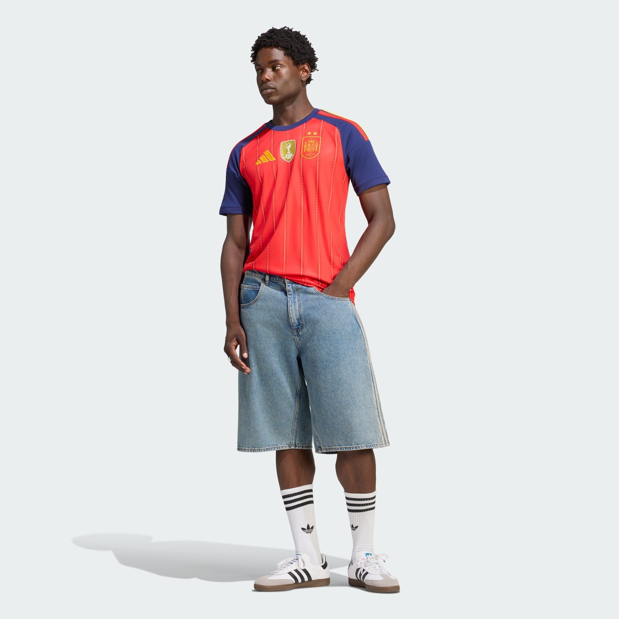  Áo Adidas Spain 26 Home Winner Jersey 