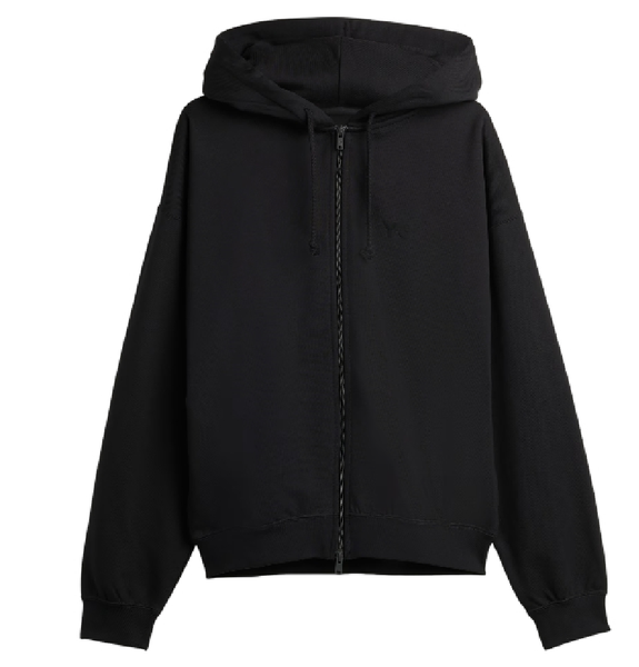  Áo Adidas Y-3 Brushed Terry Zip Hoodie 'Black' 