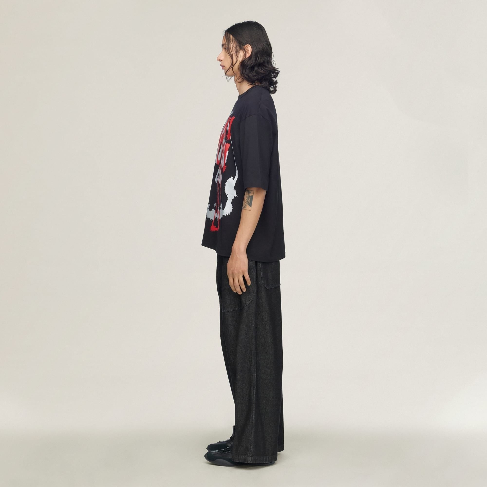  Áo Adidas Y-3 Chito Graphic Short Sleeve Tee 'Black' 