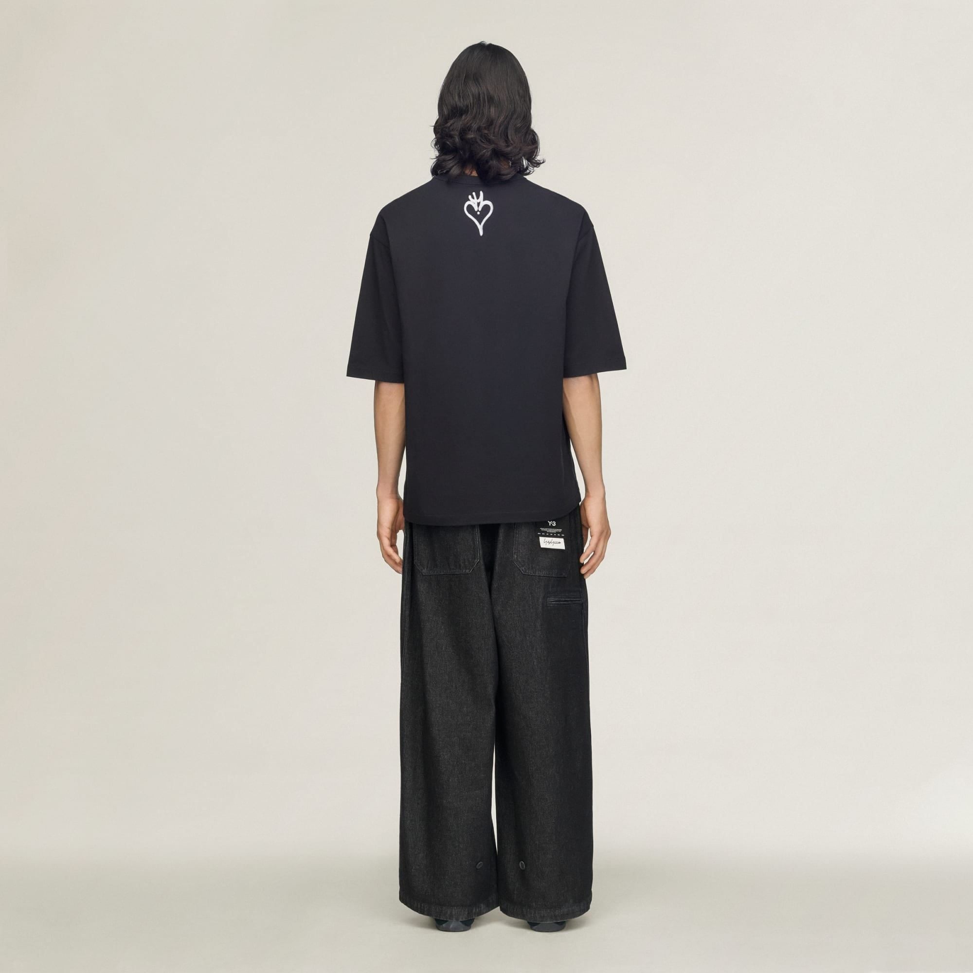  Áo Adidas Y-3 Chito Graphic Short Sleeve Tee 'Black' 