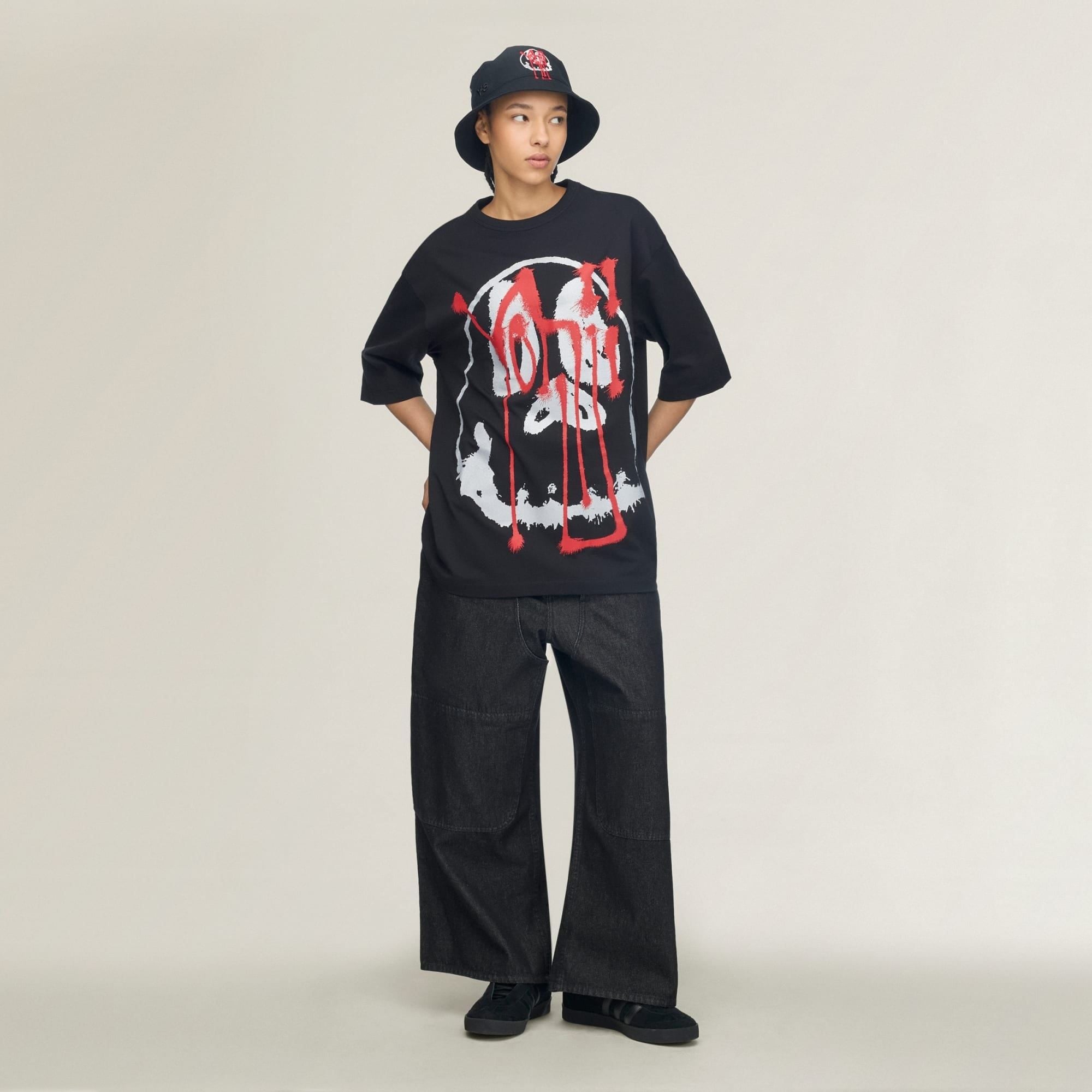  Áo Adidas Y-3 Chito Graphic Short Sleeve Tee 'Black' 