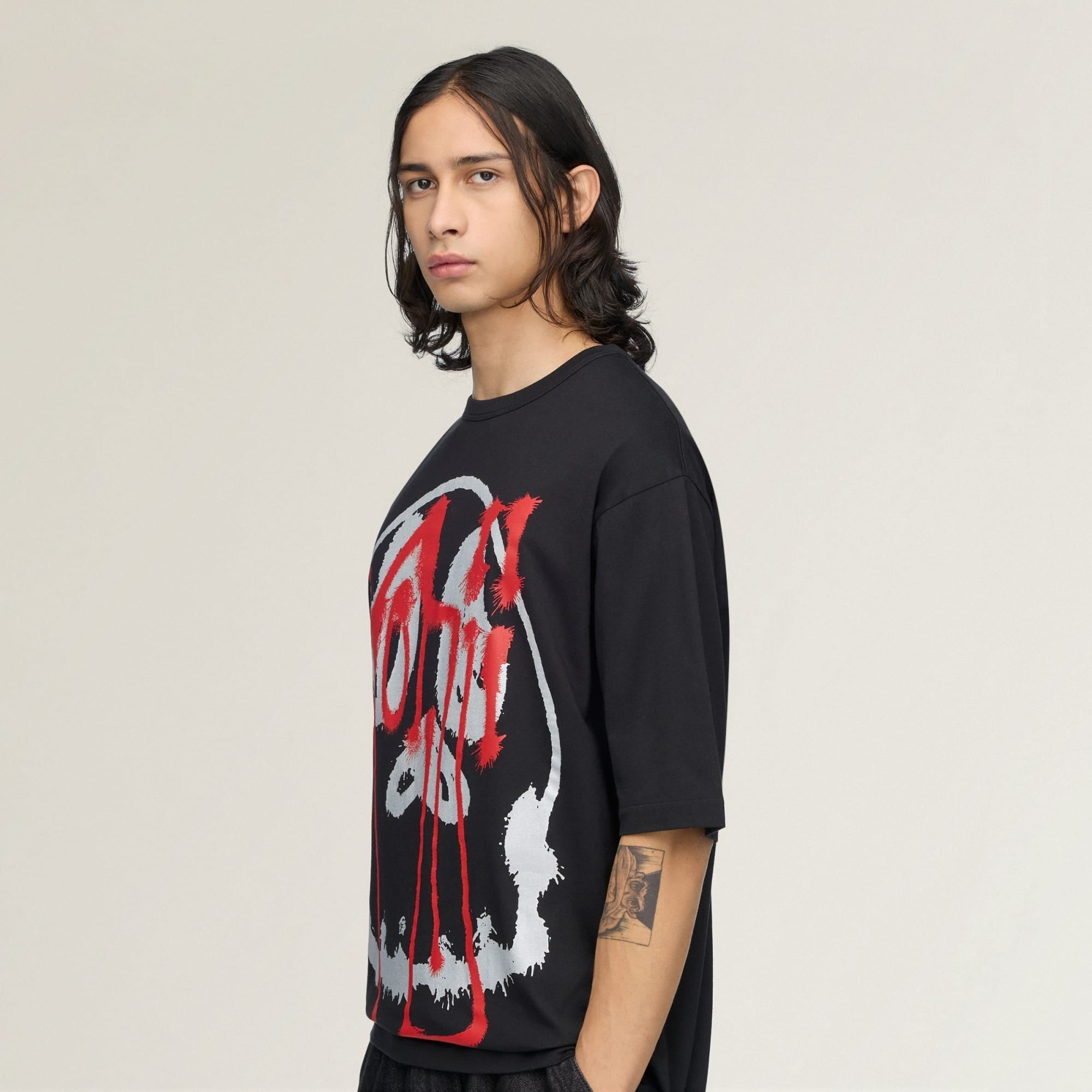  Áo Adidas Y-3 Chito Graphic Short Sleeve Tee 'Black' 
