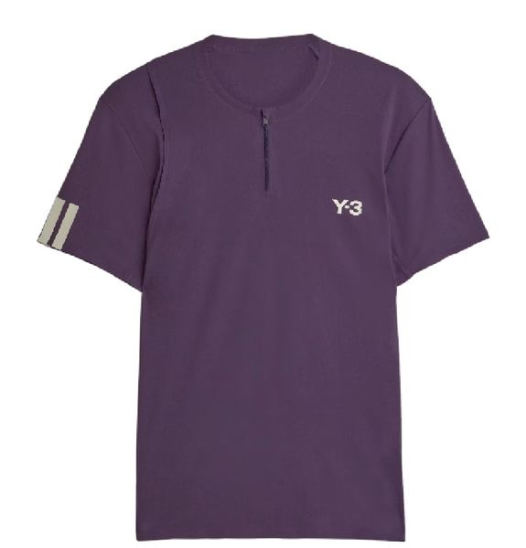  Áo Adidas Y-3 Tennis Pro FreeLift Zip Tee 'Aurora Plum' 