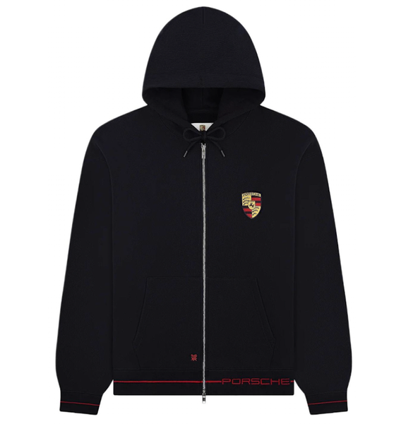  Áo Aimé Leon Dore x Porsche Zip Hoodie 'Black' 
