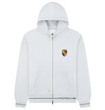  Áo Aimé Leon Dore x Porsche Zip Hoodie 'Grey' 