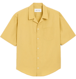  Áo Ami Camp Collar Boxy Shirt 'Yellow' 