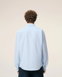  Áo Ami Collar With Embroidered Adc 'Blue' 