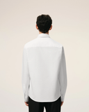  Áo Ami Collar With Embroidered Adc 'White' 